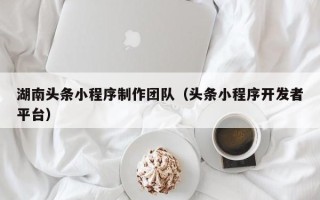长岭湖南头条小程序制作团队（头条小程序开发者平台）